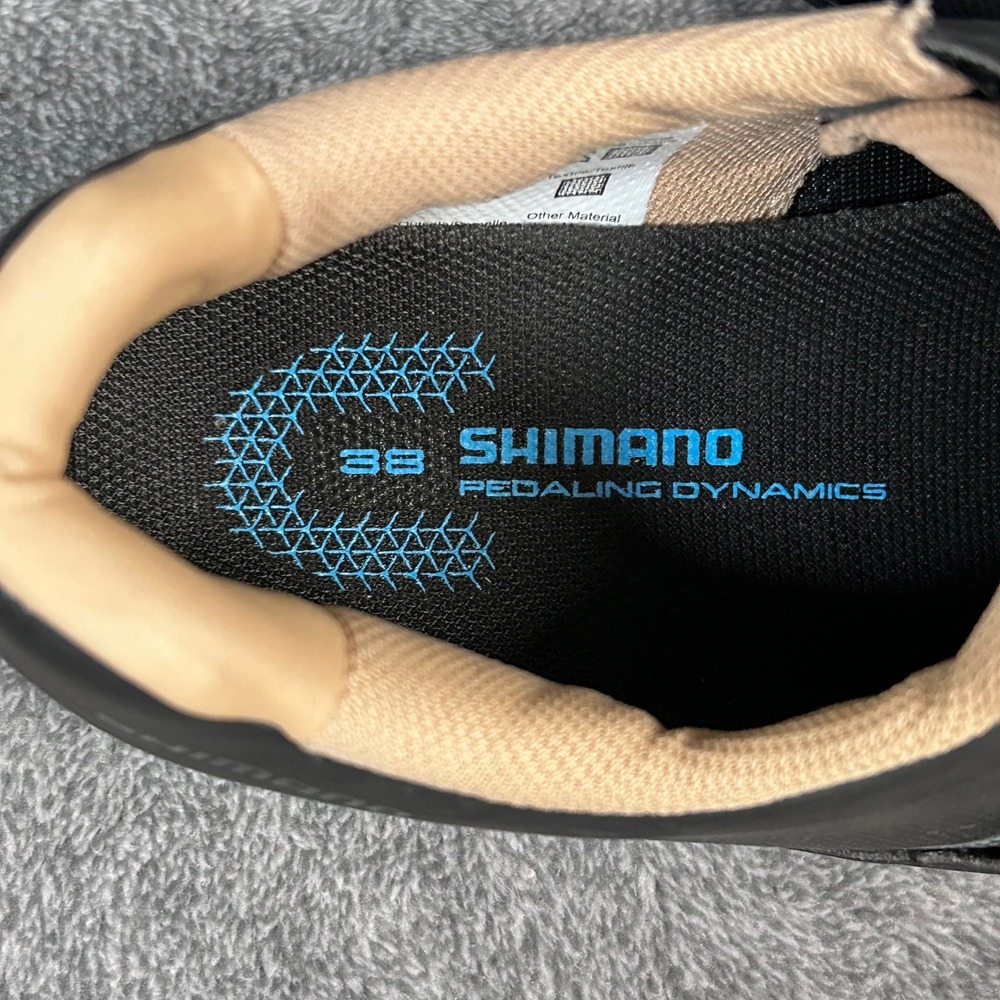 Shimano Road Cycling Shoes RC3 RC300 Black BOA Dial Womens EU 38 US 6.5 - New - Picture 10 of 11